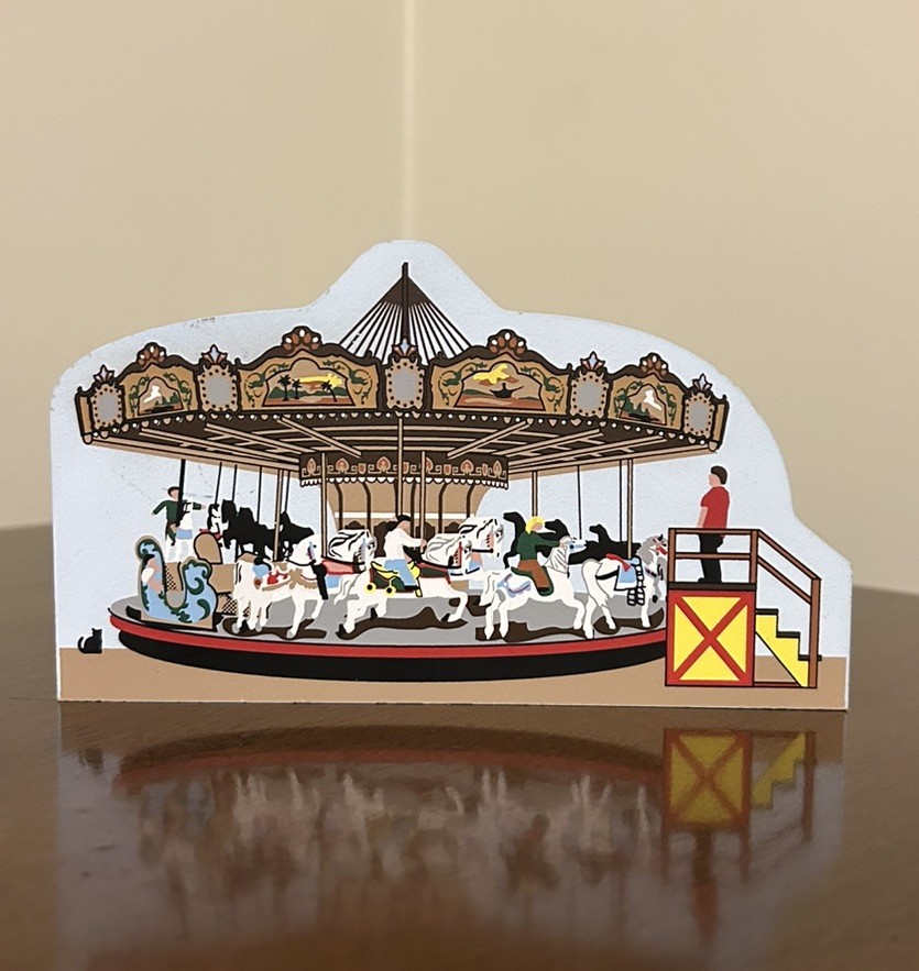 RARE 2005 Cats Meow Carousel at Wonderland Pier Ocean City NJ Shelf Sitter VHTF RARE 2005 Cats Meow Carousel at Wonderland Pier Ocean City NJ Shelf Sitter VHTF