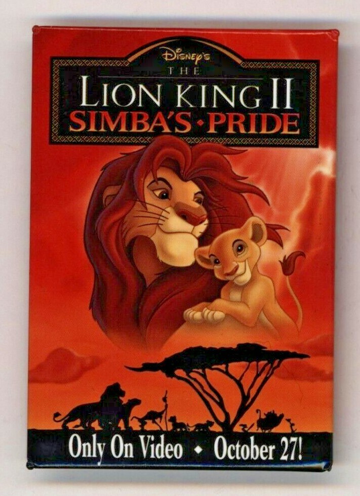 1998 The Lion King II  Film  3 1/4\