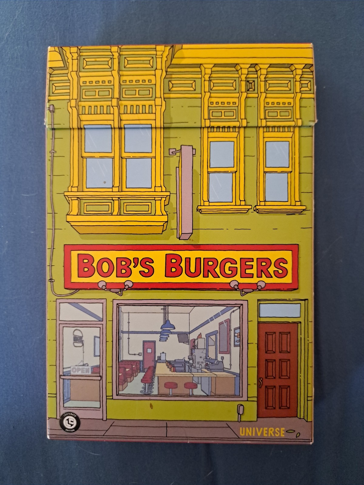 The Bob's Burgers Burger Box Recipe Card Set 2017 Loot Crate Never Been Use