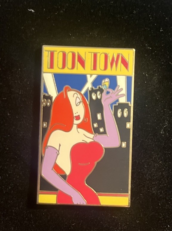 Disney Shopping Jessica Rabbit. Vintage Poster LE 250 Rare 2008 Pin