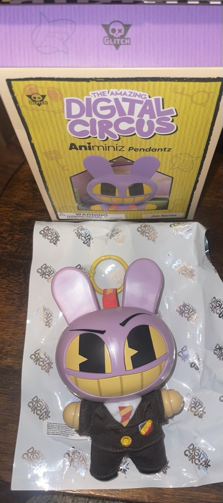 The Amazing Digital Circus Animiniz Jax Series Pendantz Anime Jax NEW