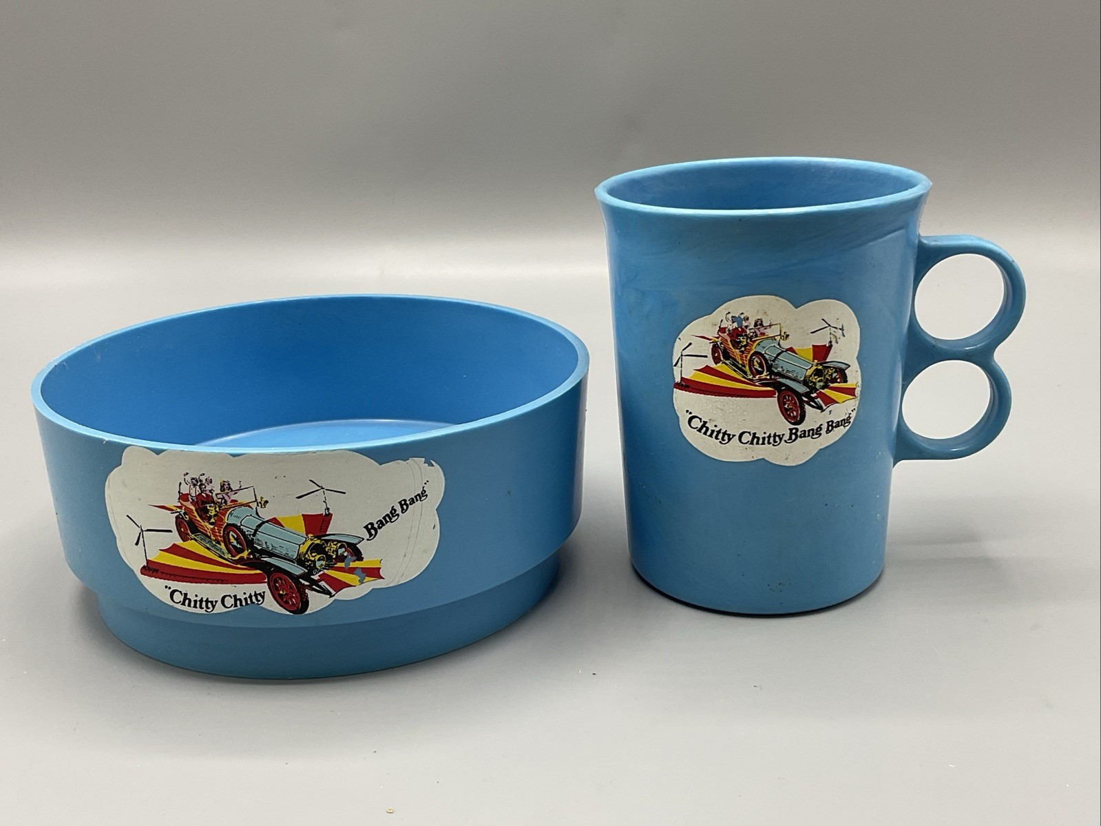 Vintage Chitty Chitty Bang Bang Movie Child Kid Bowl Mug