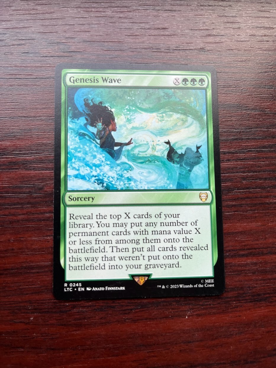 1x GENESIS WAVE - Commander - MTG - Magic the Gathering