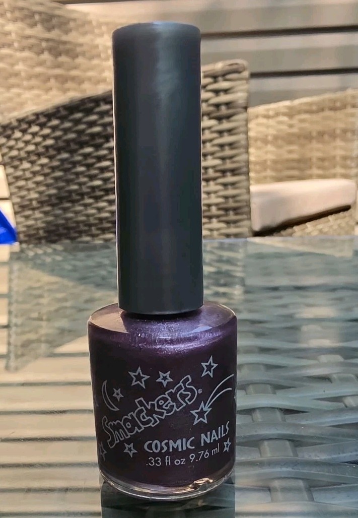 Vintage 90s Bonne Bell Smackers Cosmic Nails Glitter Polish Galactic Grape Full Vintage 90s Bonne Bell Smackers Cosmic Nails Glitter Polish Galactic Grape Full