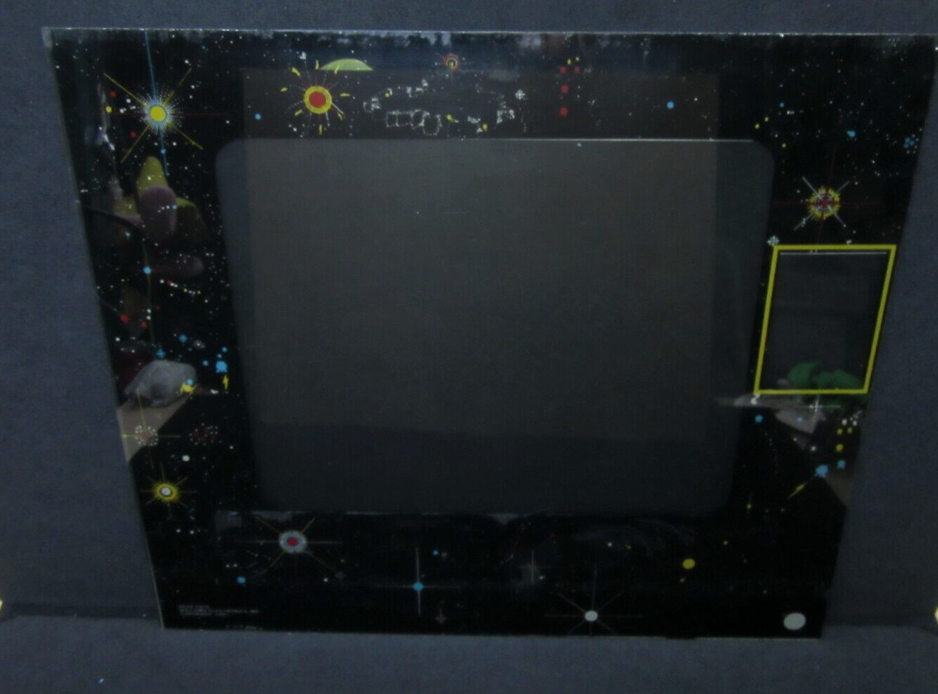 Williams Stargate Monitor Plexi Bezel Original Factory Arcade Video Game **ONLY*