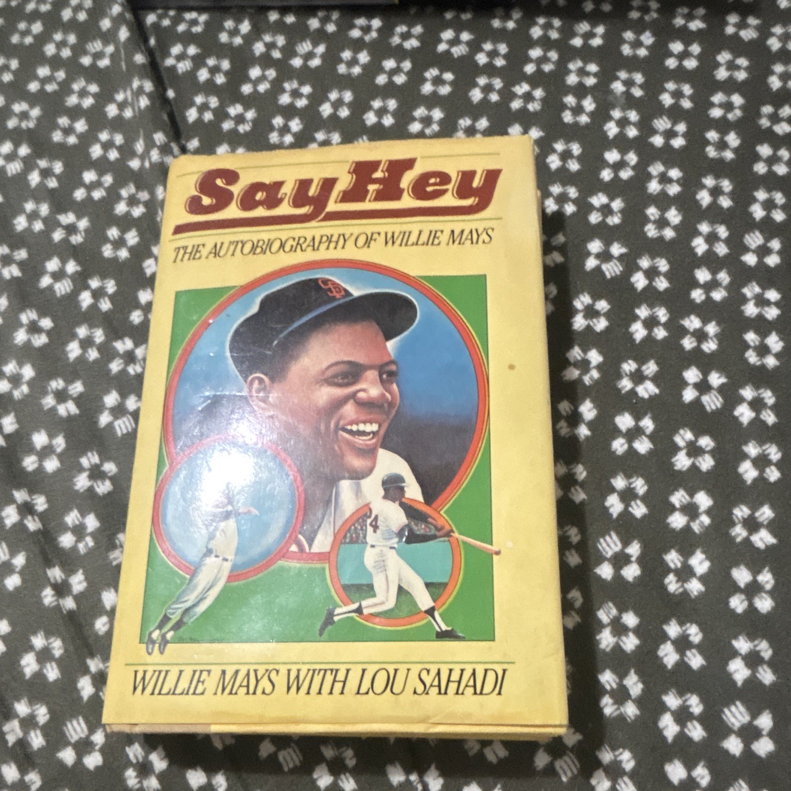 Willie Mays Signed Original Say Hey: The Autobiography of Willie Mays Book