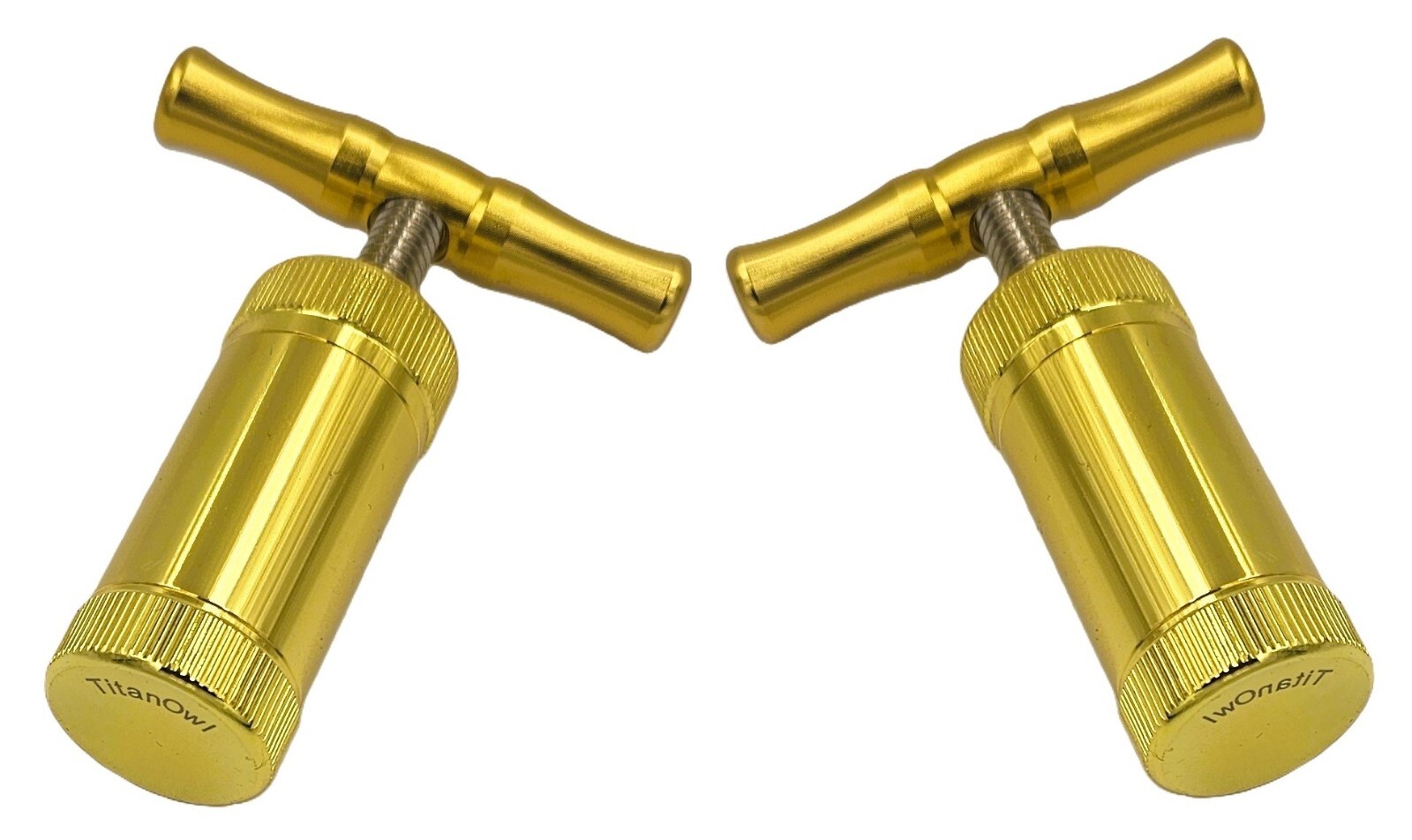 2x Aluminum Alloy Compressor Presser T shaped Handle tobacco herb press squeezer 2x Aluminum Alloy Compressor Presser T shaped Handle tobacco herb press squeezer