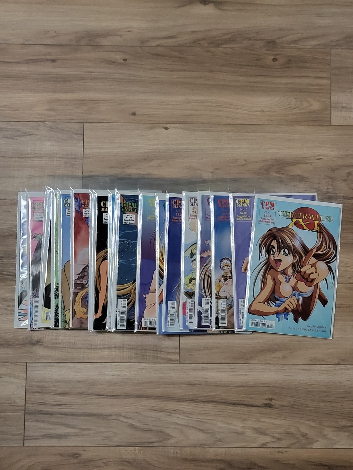 CPM Comic Manga Time Traveler Ai 1-21 Complete Set Takebayashi Ijima 