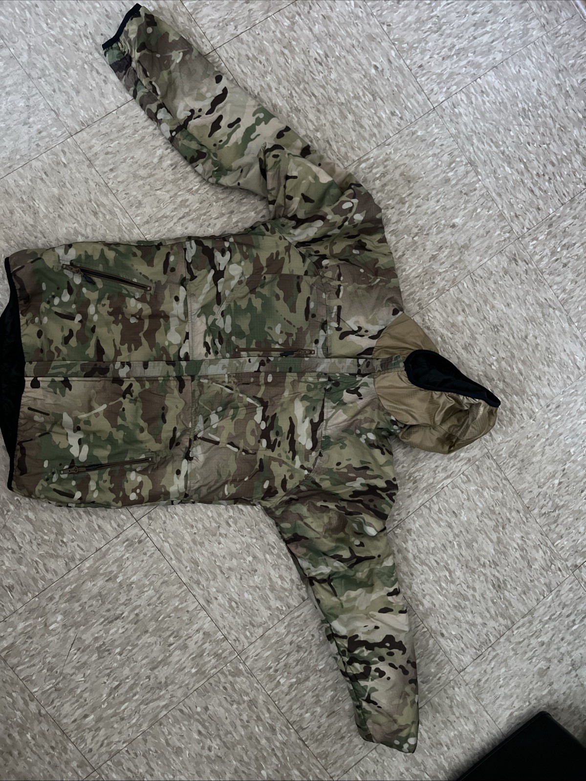 Beyond Clothing A3 Alpha Lock Reversible Jacket - Small Long - Multicam / Black