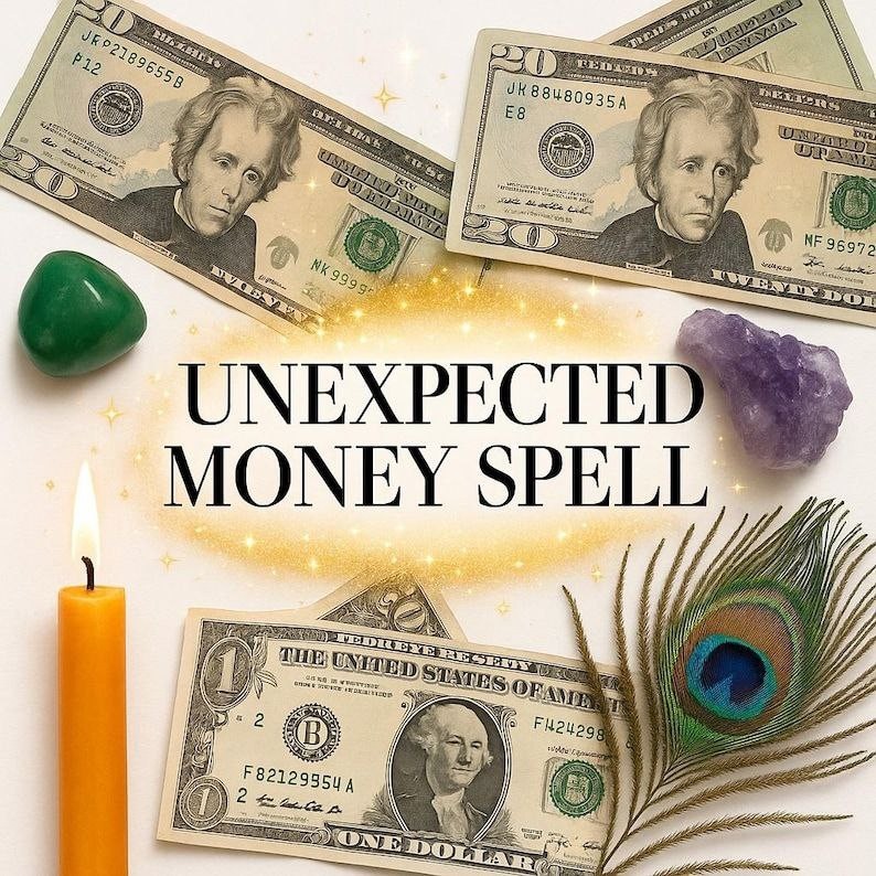 Unexpected Money Spell – Attract Wealth & Be Truly Surprised