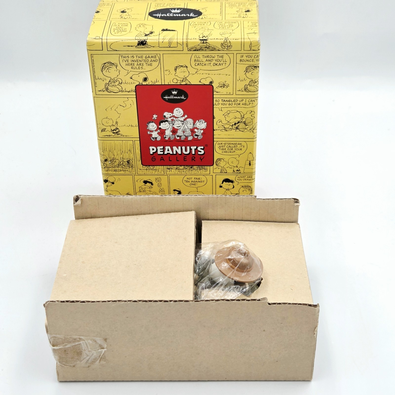 Hallmark Peanuts Camp Snoopy & Woodstock Campfire Friends Sealed Figurine NiB