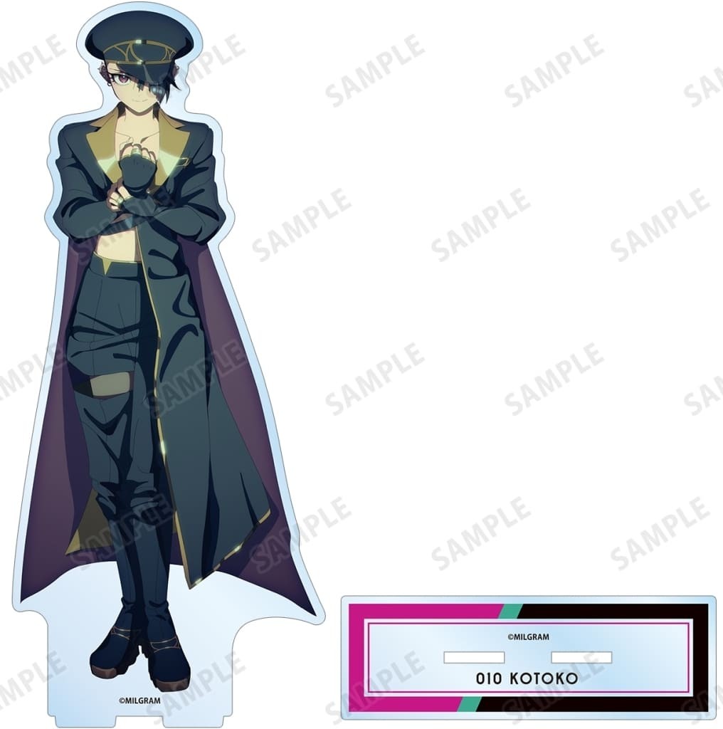 MILGRAM Kotoko BIG Acrylic Stand Deep Cover Japan - Used Japan