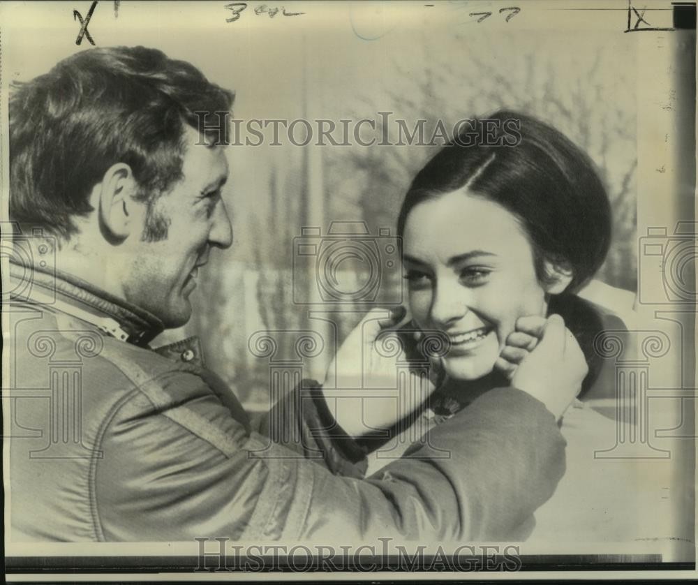 1968 Press Photo Peggy Fleming, Figure Skating Champion at Grenoble France
