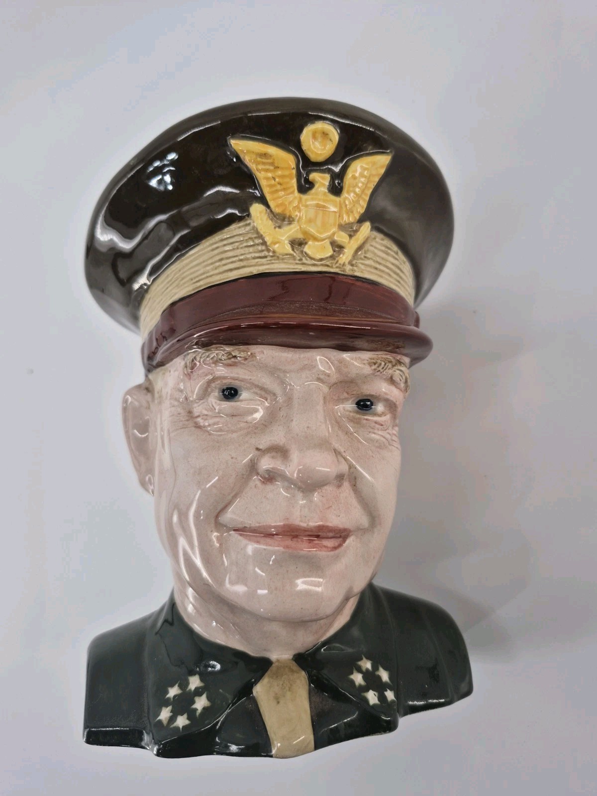 Barrington Studio General Dwight D. Eisenhower Character Mug/Toby Jug Ike Rare
