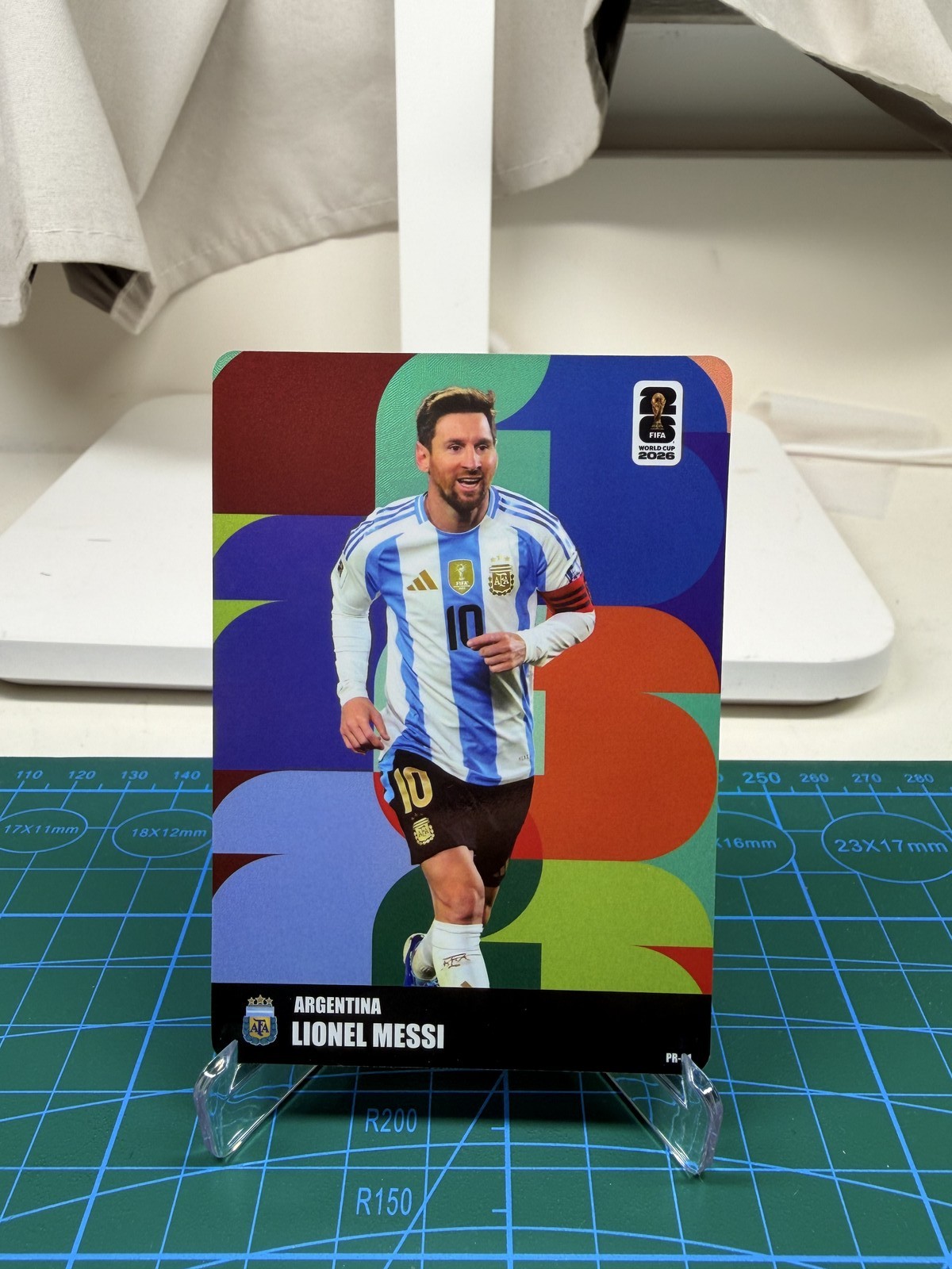 Panini Kayou 2026 Lionel Messi Argentina Promo Single Card #PR-11 /199 NM
