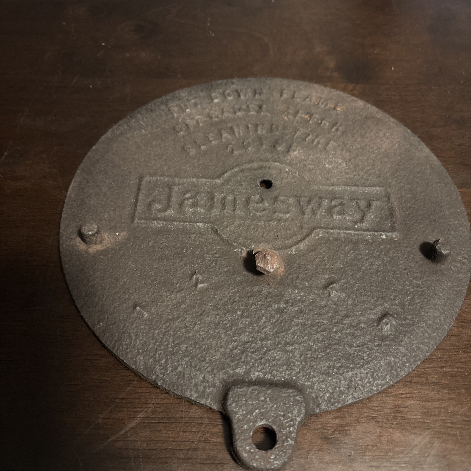 Antique Cast Iron Door For Jamesway Chicken Brooder Stove