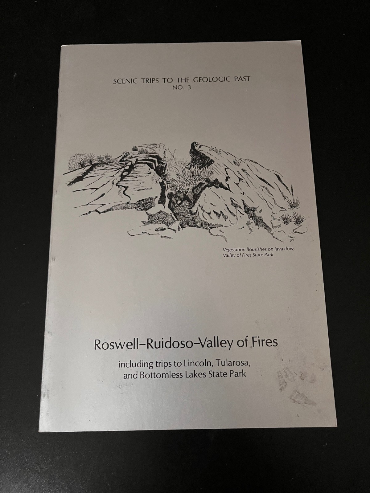 Scenic Trips to Geologic Past Roswell Ruidoso Valley of Fires New Mexico 1981