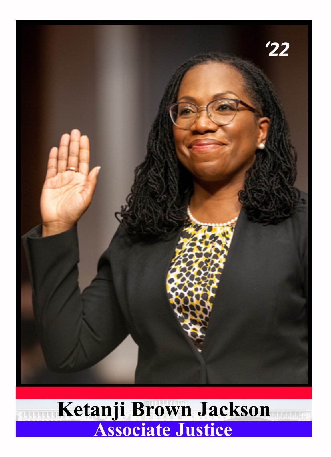 2022 Political Trading Cards Ketanji Brown Jackson #3