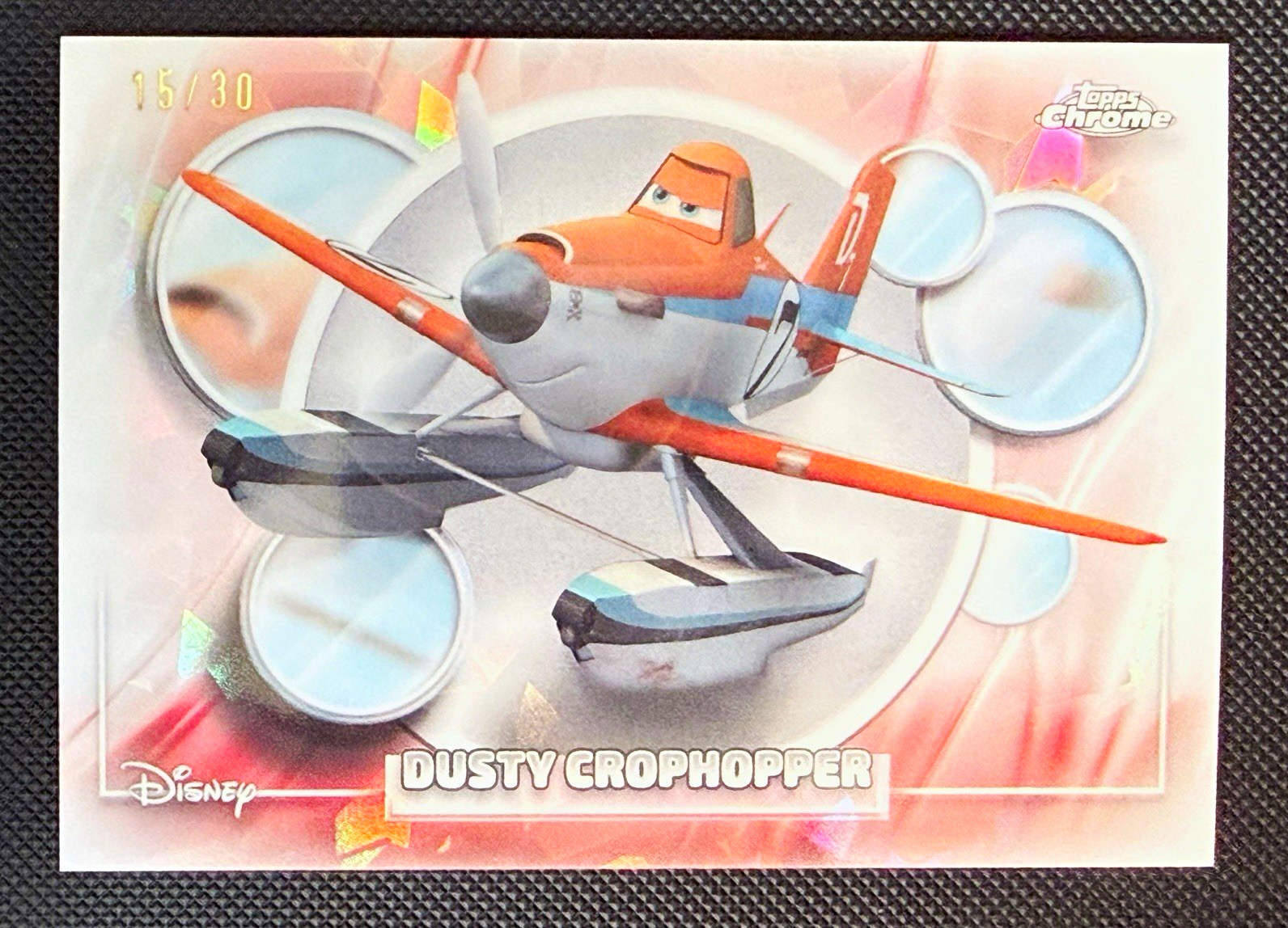 2026 Topps Chrome Disney Dusty Crophopper #161 Serial Numbered 15/30