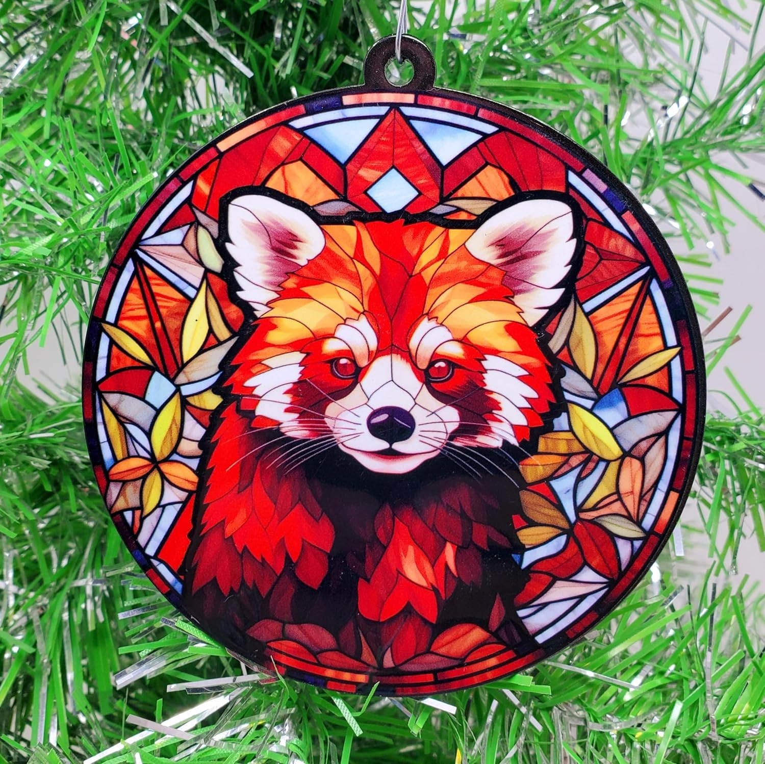 RED PANDA Christmas Ornament