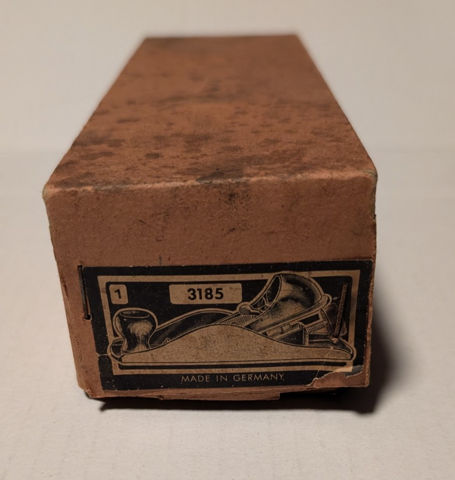 Vintage Fulton 3185 Low Angle Block Plane - Made in Germany - Mint Condition