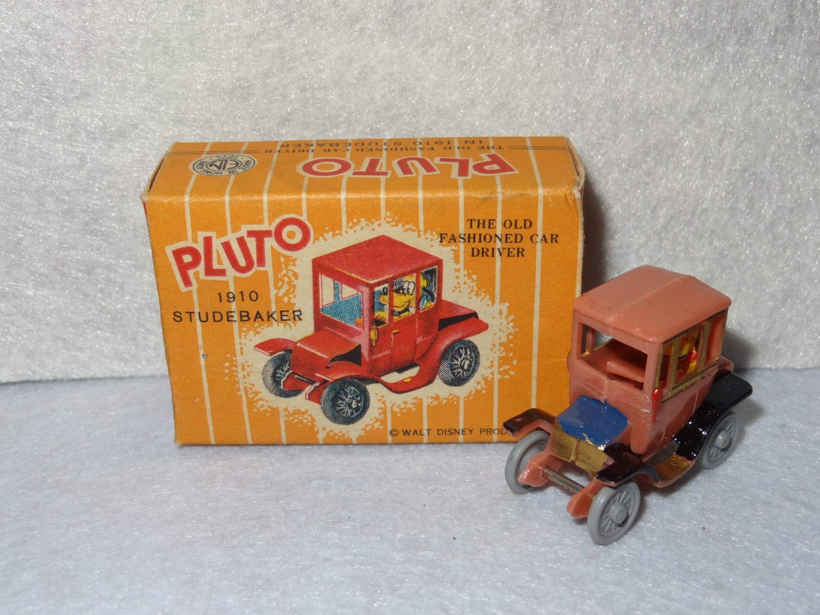 Vintage Disney Pluto Box & Car \