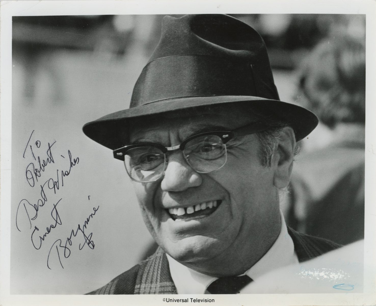 Ernest Borgnine - Signed Photograph Ernest Borgnine - Signed Photograph