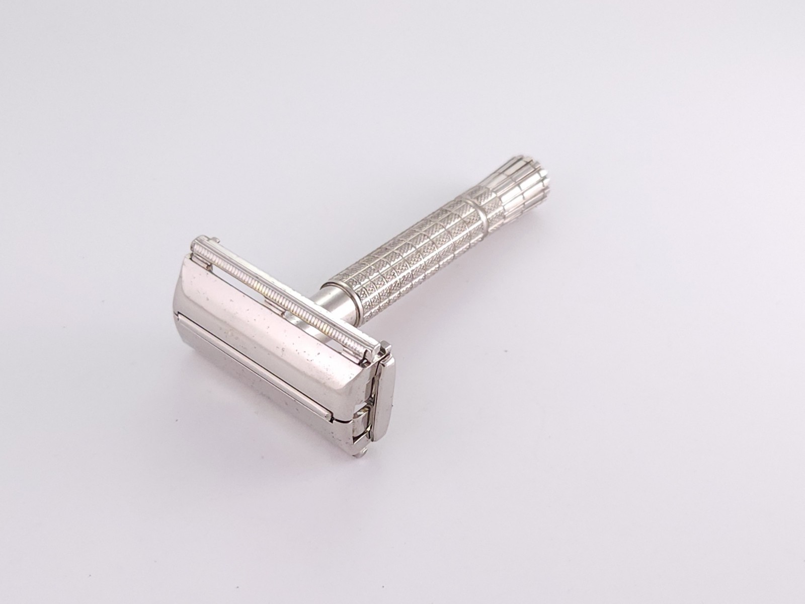 Gillette Flare Tip Super Speed Z1 1954 Cleaned Vintage Double Edge Safety Razor