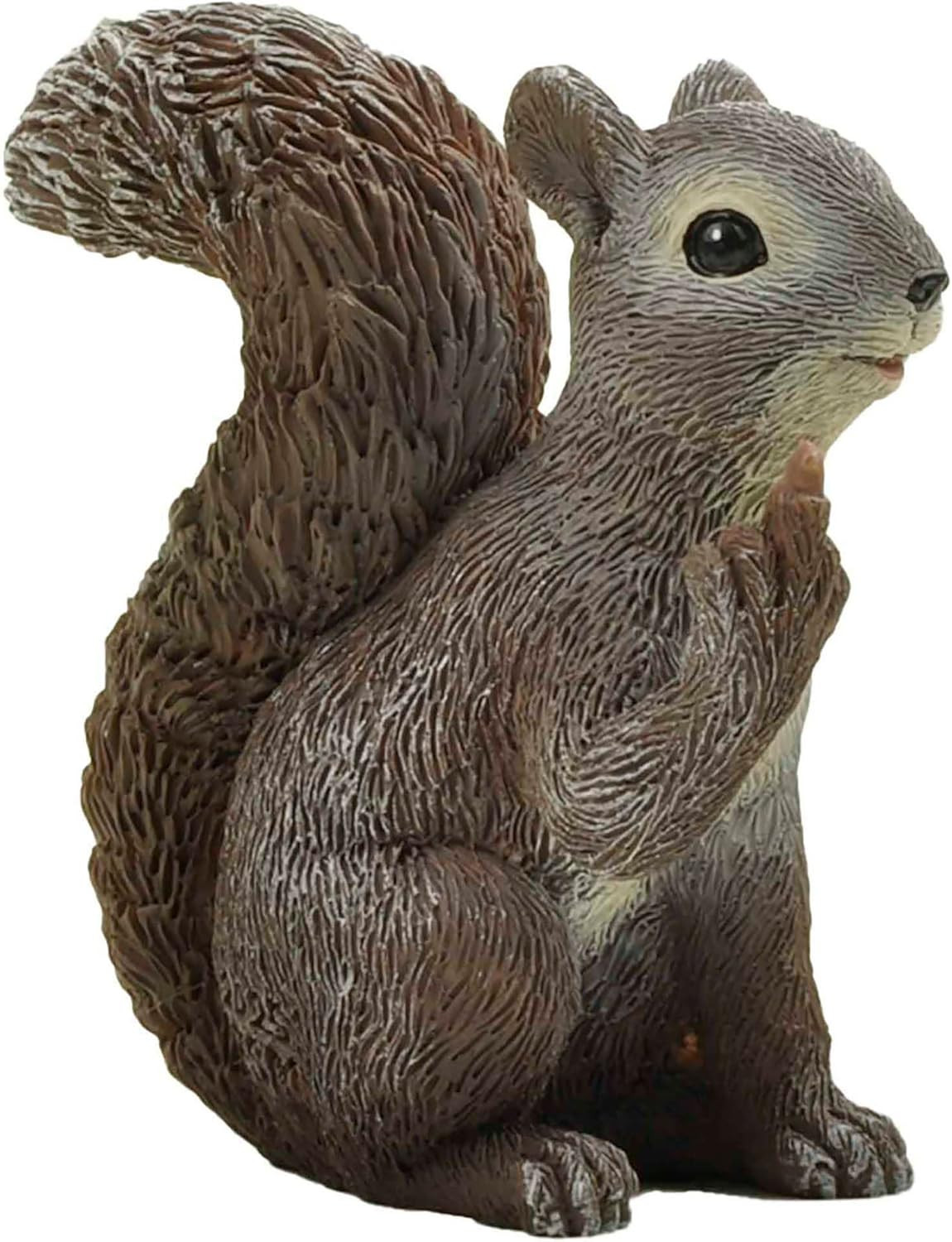 Rude Squirrel Figurine Middle Finger Figurine - Nutty Hilarious Gift - Mint