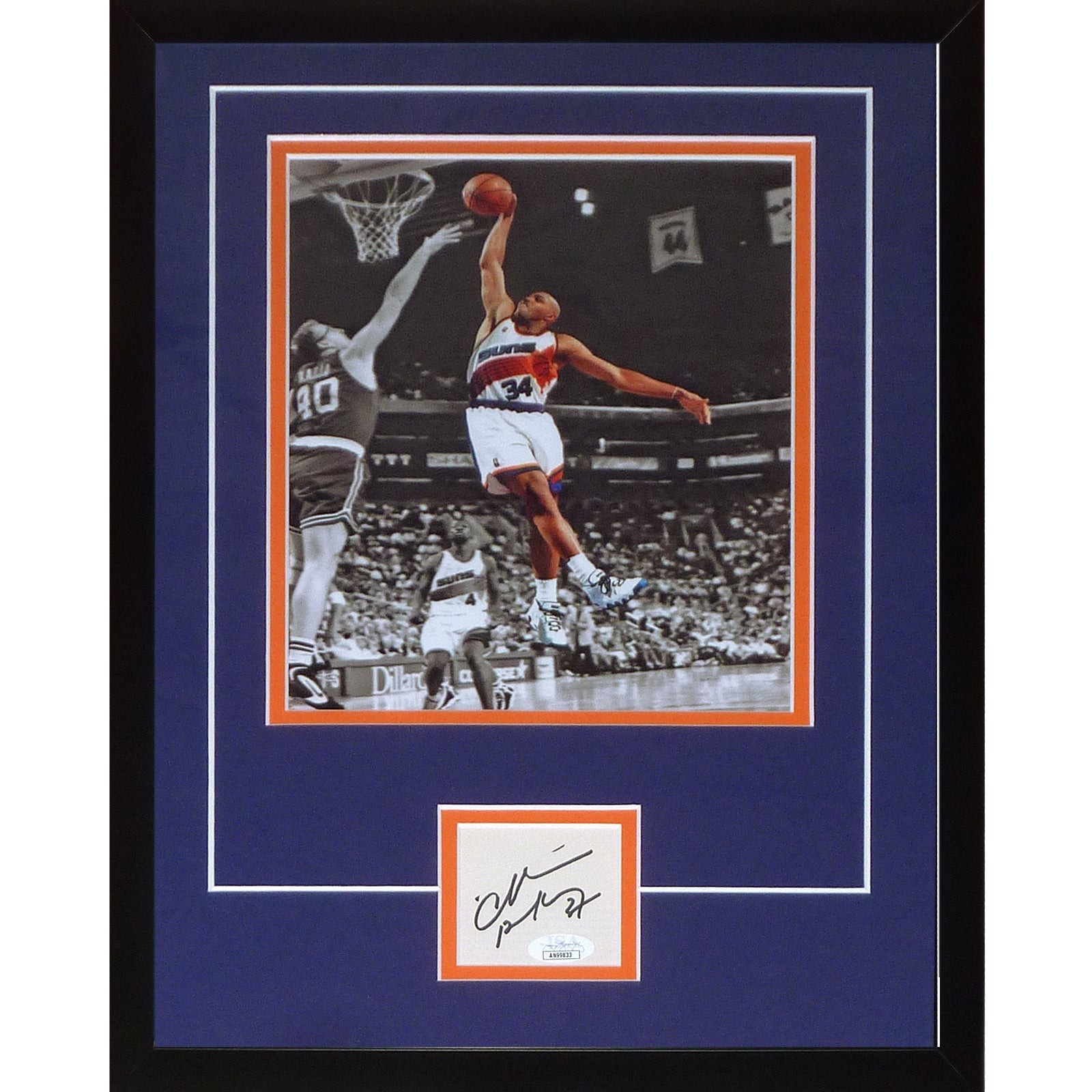 Charles Barkley Autographed Phoenix Suns Signature Series Frame - JSA Charles Barkley Autographed Phoenix Suns Signature Series Frame - JSA