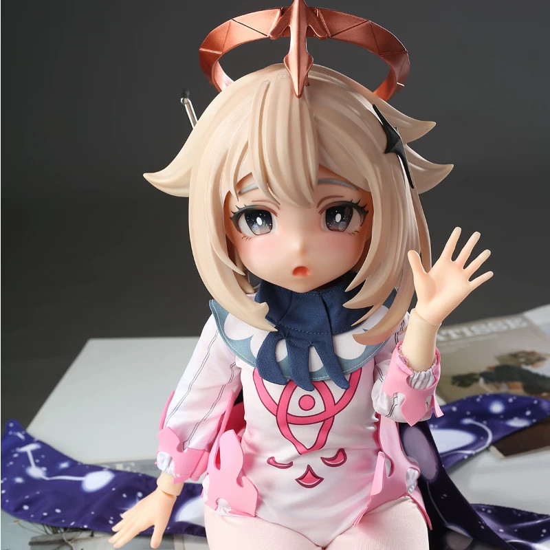65CM Paimon Movable Silicone Figurine Anime Dolls Cos Toys Gifts Collectibles