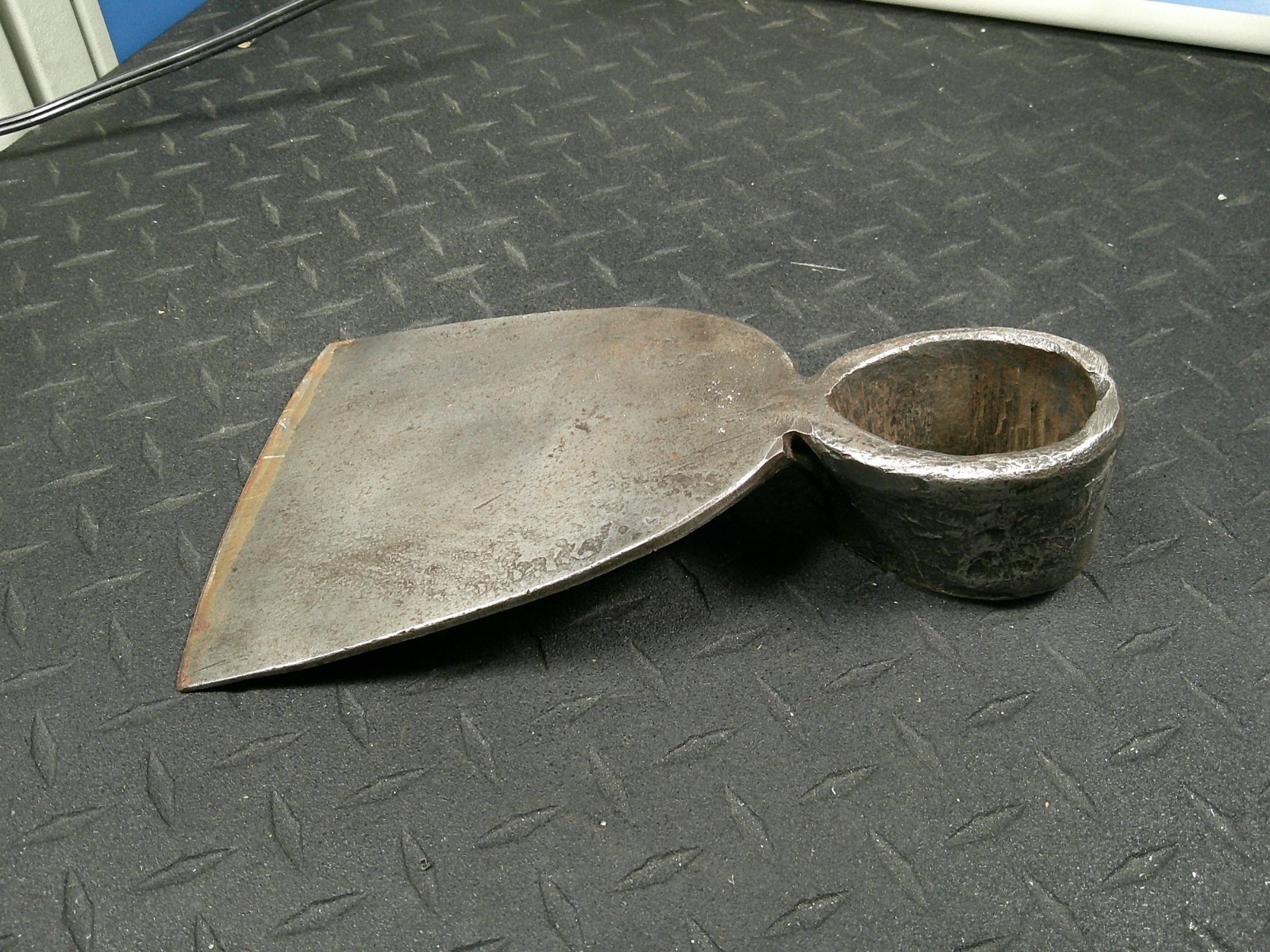 Vintage Iron City CCC Forged Grubbing Grub Hoe Head [D-11.5]