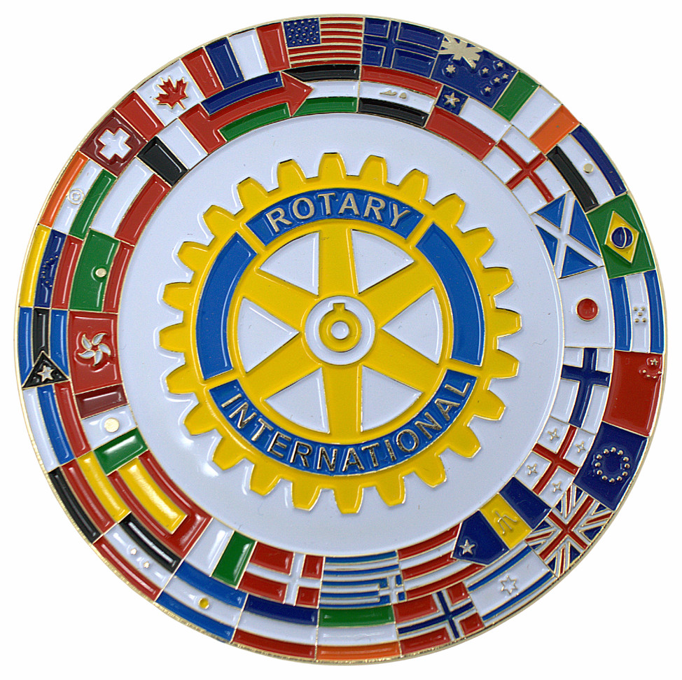 Rotary International Car Emblem
