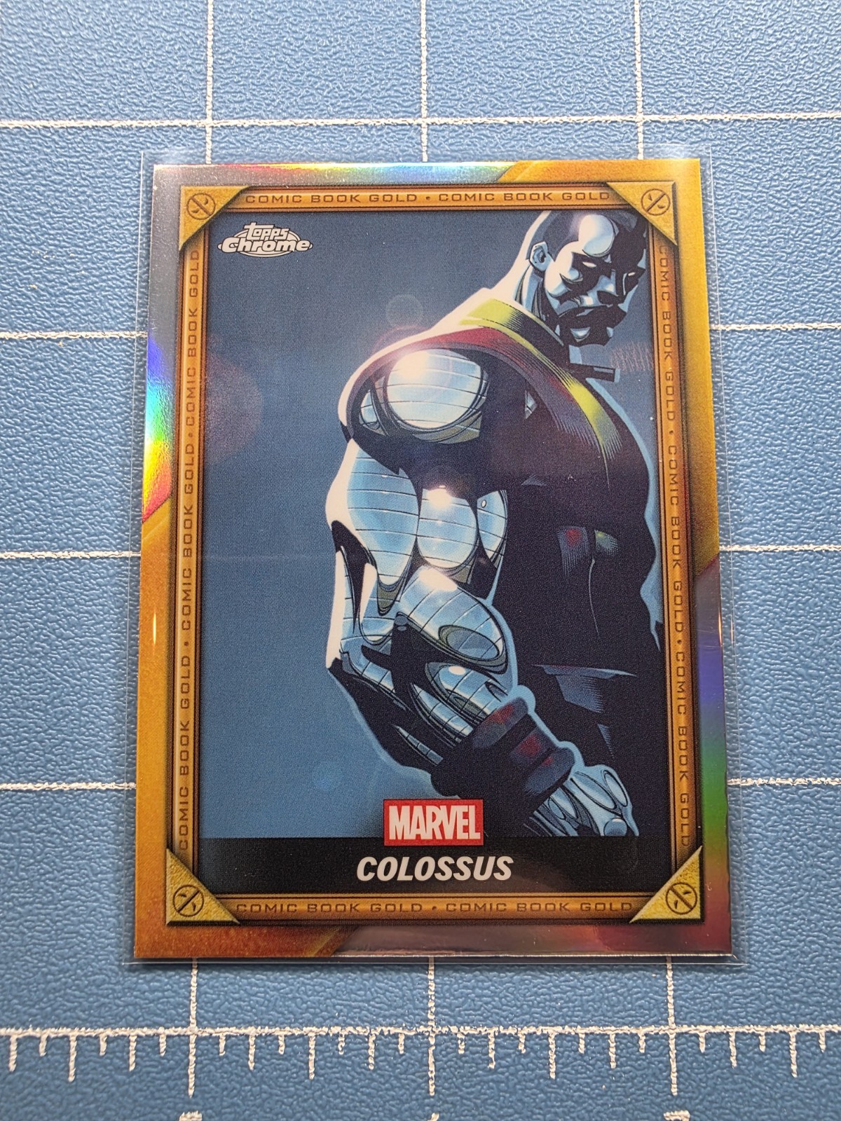 2025 Topps Chrome Deadpool - CB-16 - X-Men: Colossus Bloodline #4 - Regular Base