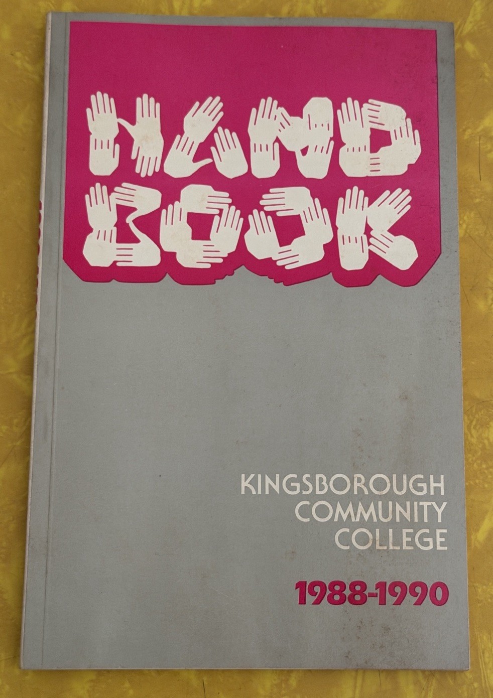 Vintage Kingsborough Community College Handbook 1988-1990