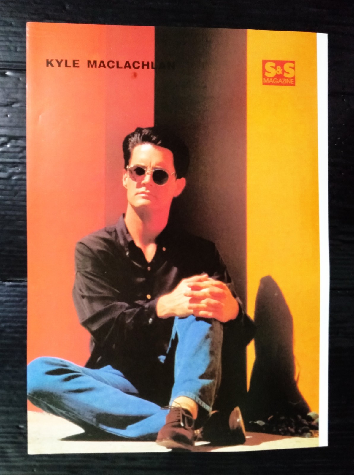 Kyle MacLachlan Tom Cruise Vintage Thailand ONLY 1 COLOR PAGE MEGA RARE