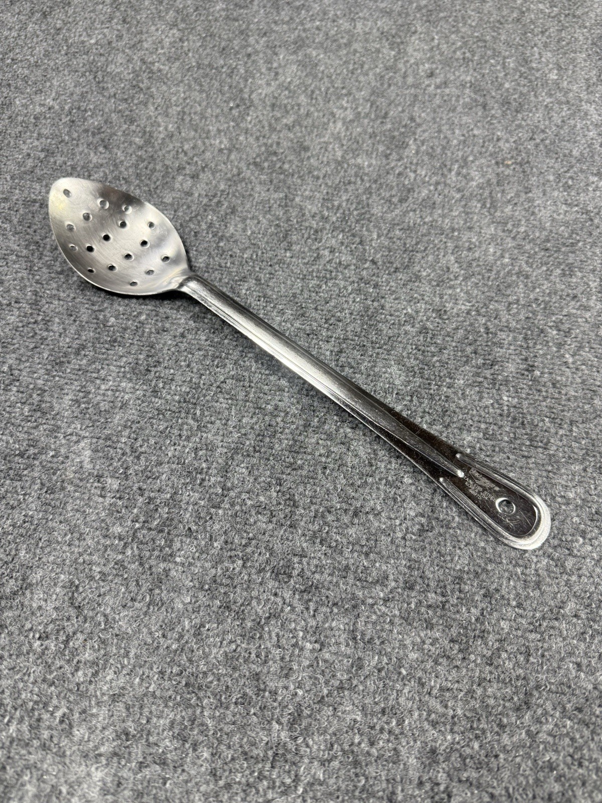 Vollrath 46975 Stainless Steel Slotted Serving Spoon 13” Perforated Ladle Korea Vollrath 46975 Stainless Steel Slotted Serving Spoon 13” Perforated Ladle Korea