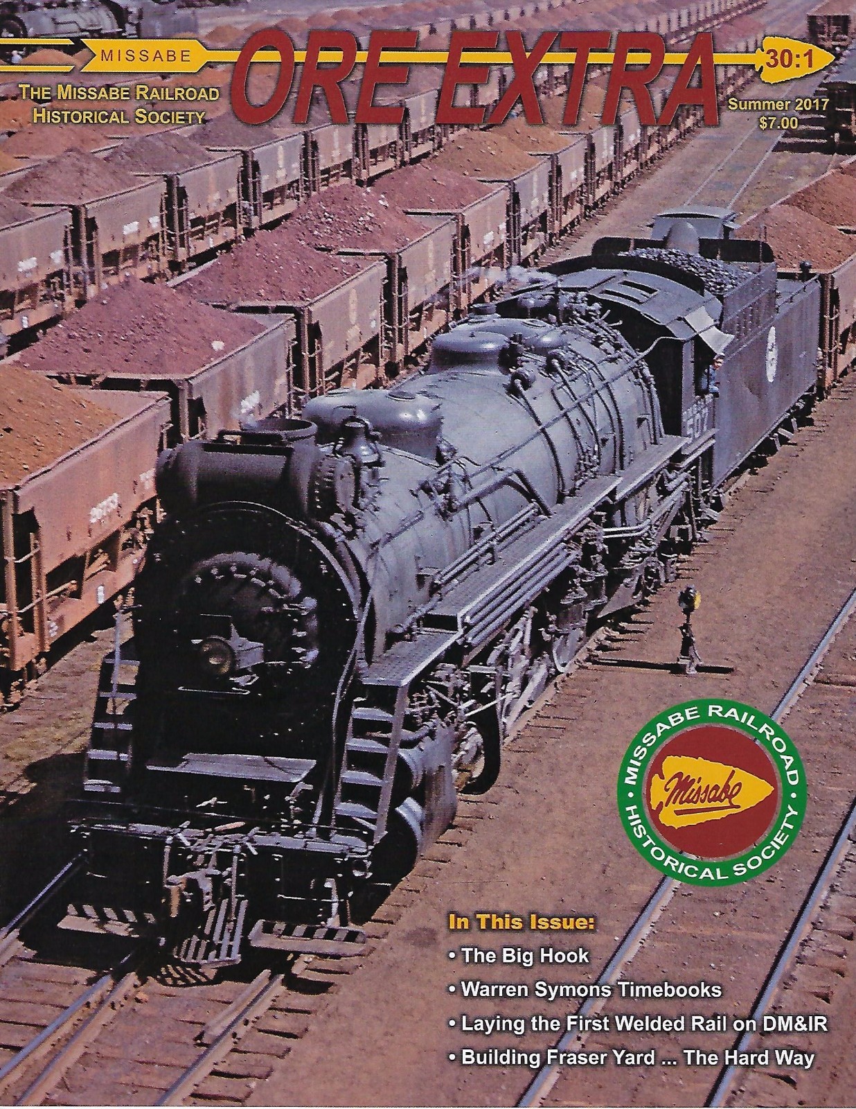 Ore Extra: Summer 2017 issue of the MISSABE Railroad Historical Society - (NEW)