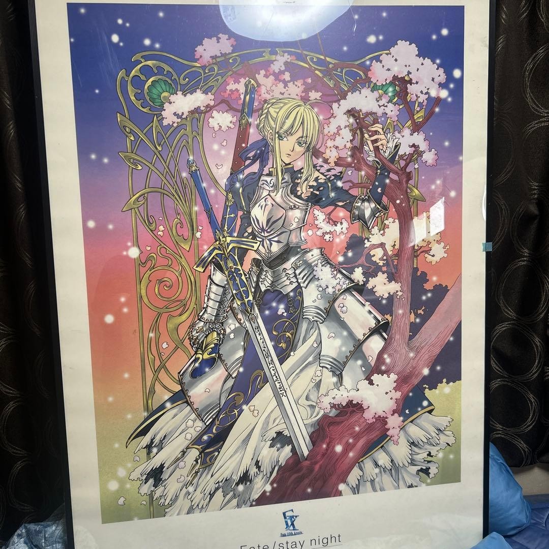 Fate stay night Saber Poster CLAMP