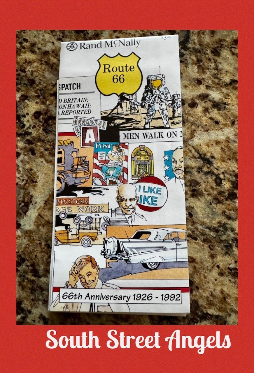 RAND MCNALLY 66th ANNIVERSARY ROUTE 66 MAP 1926-1992 ~ VINTAGE NEW