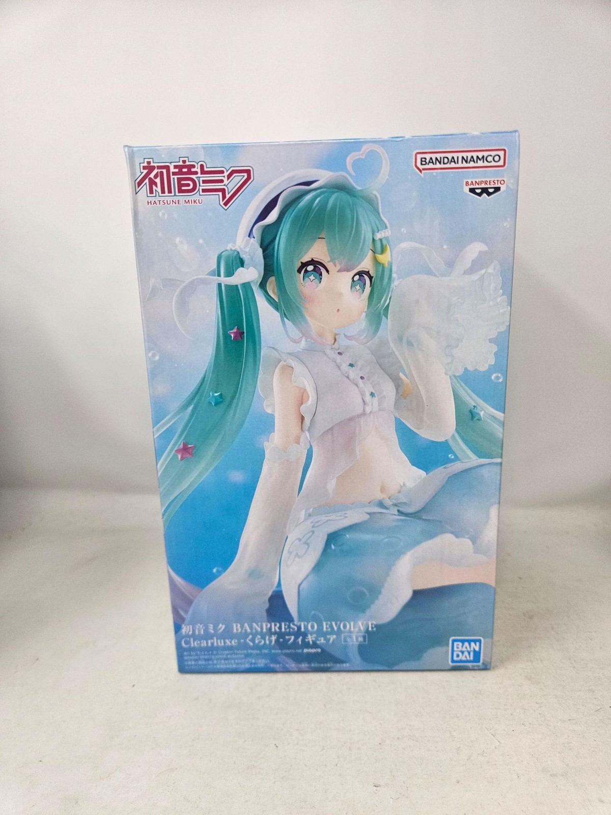 BANPRESTO Hatsune Miku EVOLVE Clearluxe Anime PVC Figure New Boxed US Seller