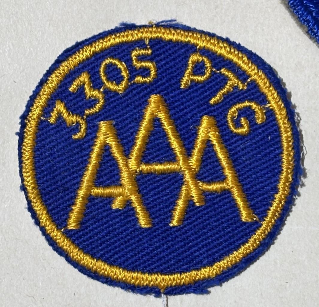 G W Lawrence 3305th Pilot Training Group Anderson Air Activities Patch 20-5