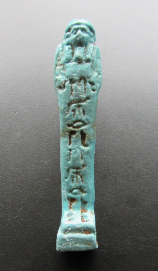 NILE  Ancient Egyptian  Ushabti Amulet  ca 300 BC