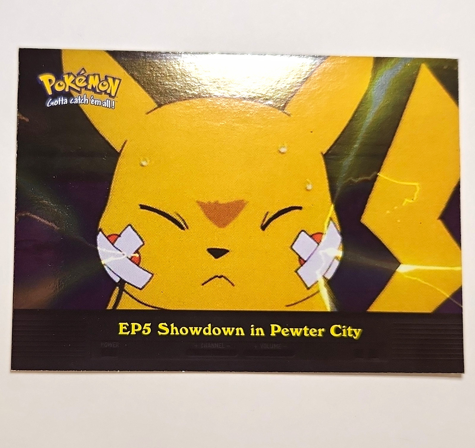 Topps Pokémon The Movie 2000 Pikachu EP5 Showdown in Pewter City 2000