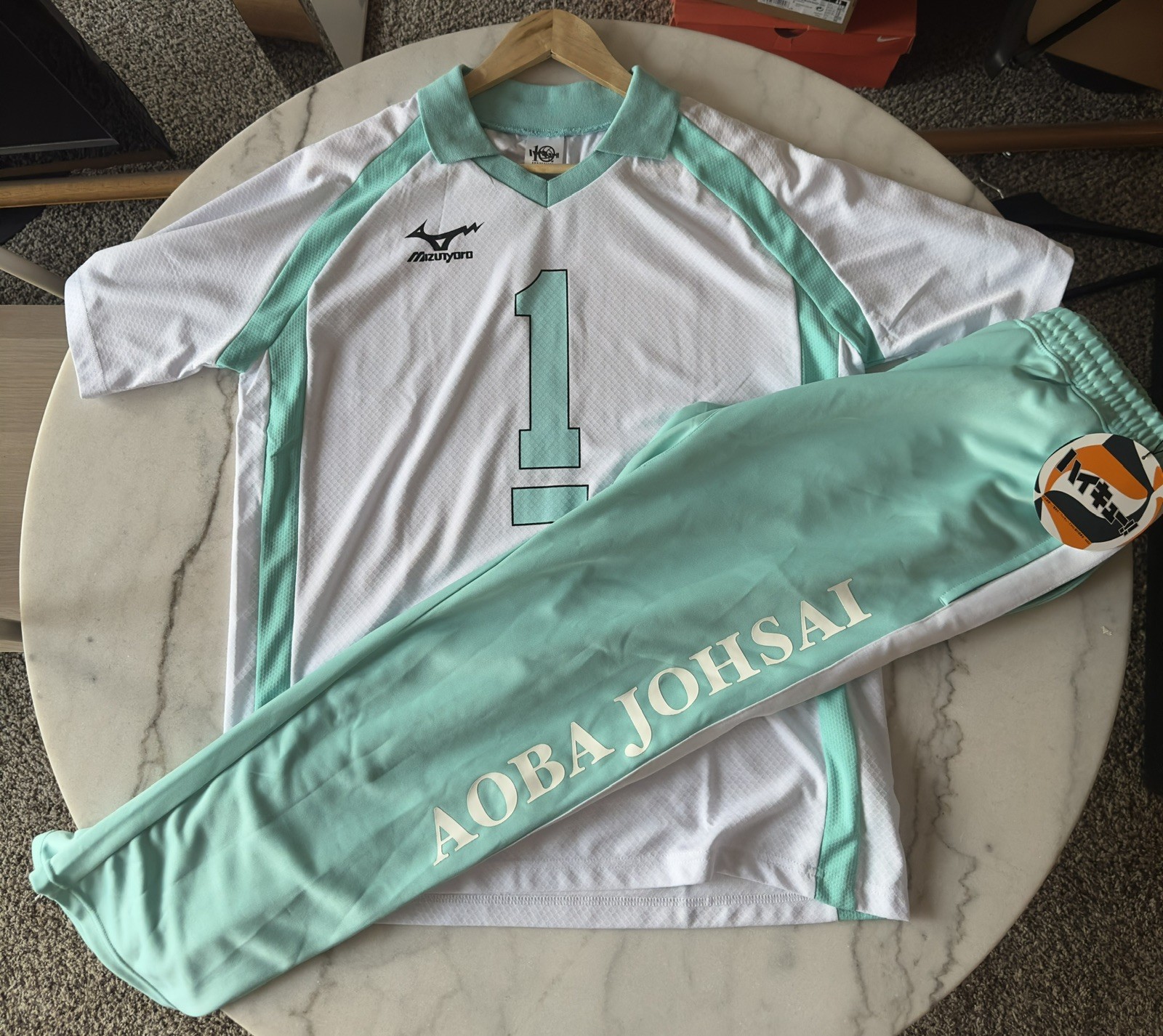 Haikyuu Oikawa Tooru Aoba Johsai High Uniform XL Jersey And Track Pants Licensed