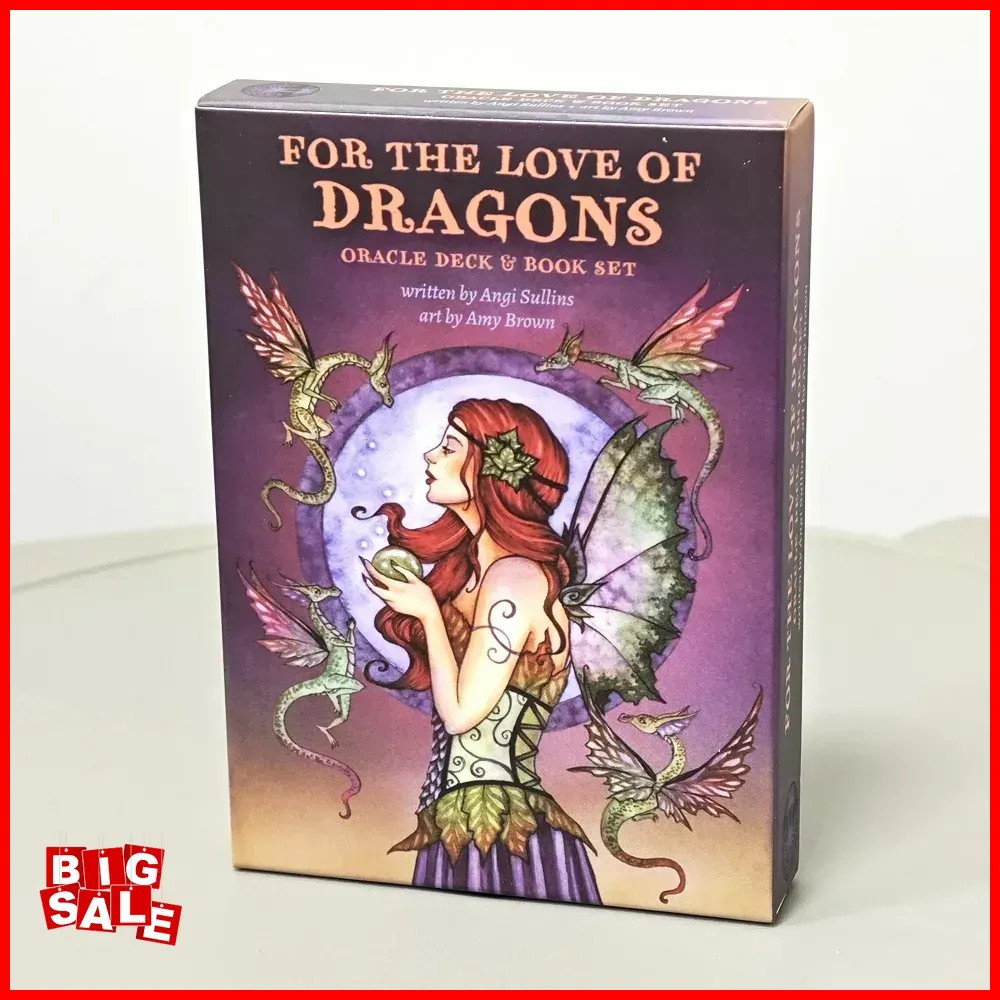 10.4*7.3cm For The Love of Dragons Oracle Deck 44 Pcs Cards 10.4*7.3cm For The Love of Dragons Oracle Deck 44 Pcs Cards