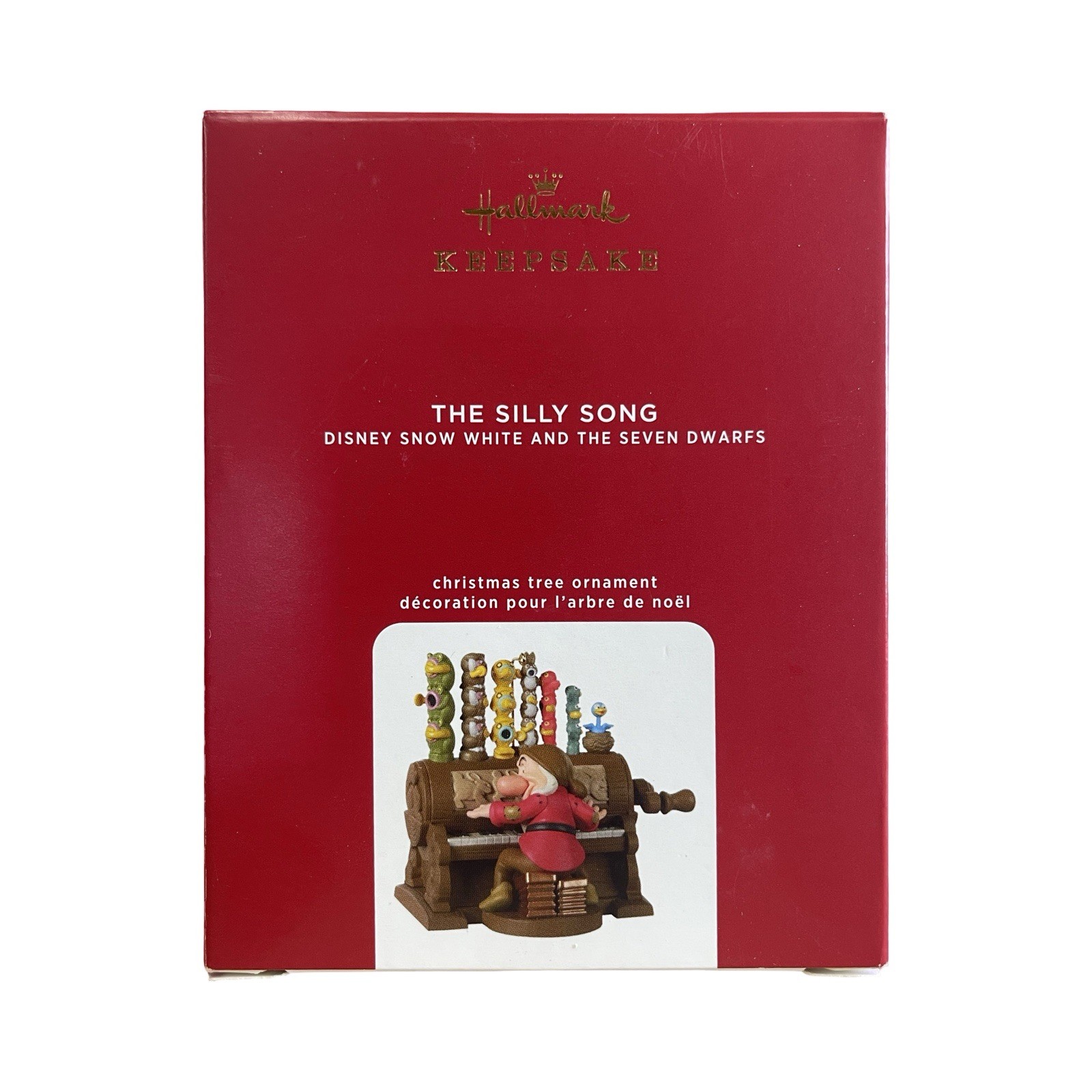 2020 Hallmark The Silly Song Ornament - Disney Snow White And The Seven Dwarfs