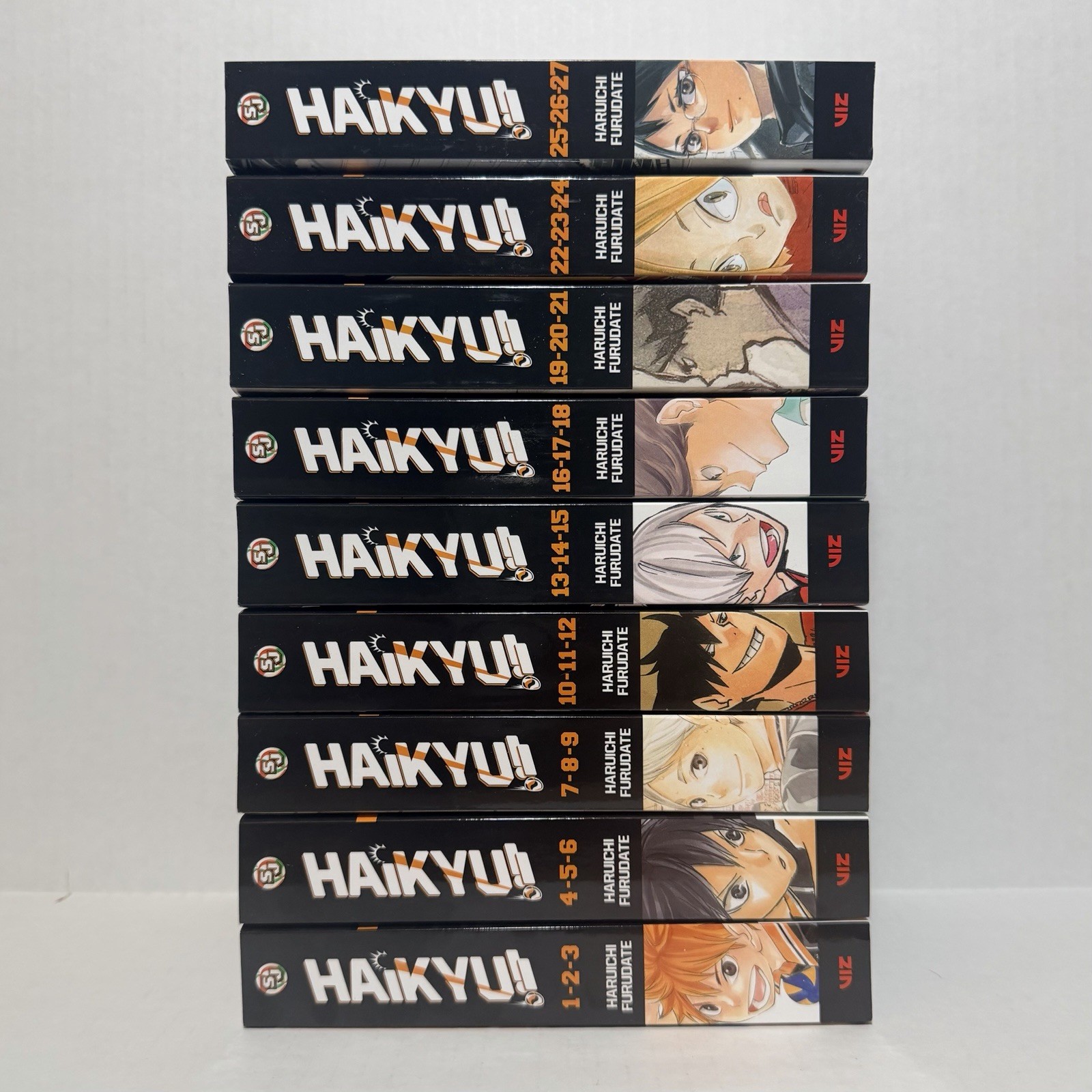 Haikyu Haikyuu Manga Omnibus Volumes 1-27 English New US Authentic Viz Media Haikyu Haikyuu Manga Omnibus Volumes 1-27 English New US Authentic Viz Media