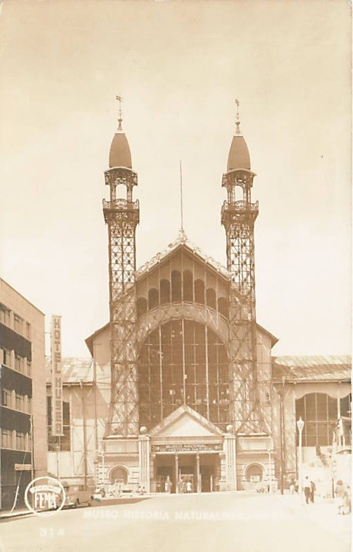 Postcard Mexico: RPPC Museo Nacional Ferroviario, Mexico City Postcard Mexico: RPPC Museo Nacional Ferroviario, Mexico City