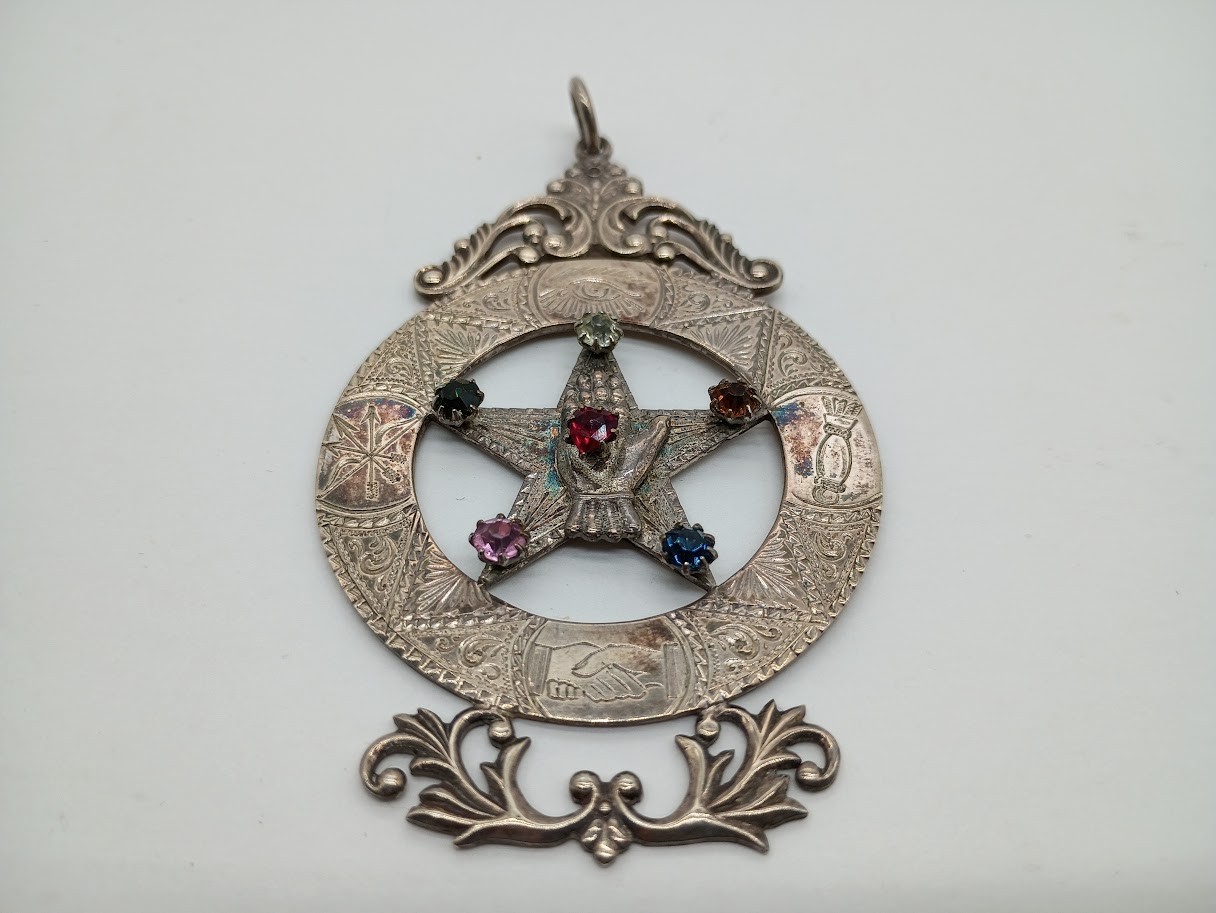 1913 Antique Rexburg Idaho Order of the Eastern Star PGP Medal Coin Silver OES 1913 Antique Rexburg Idaho Order of the Eastern Star PGP Medal Coin Silver OES